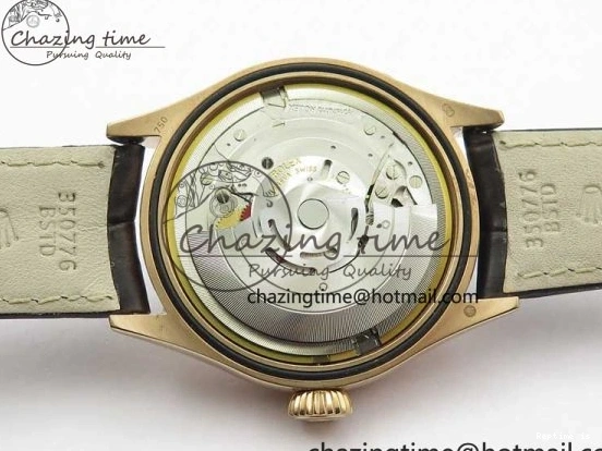 1229 Cellini 50535 Moonphase RG GMF Best Edition White Dial on Brown Leather Strap A Lightweight 2634